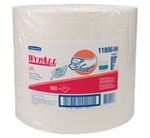 WYPALL* L40 Recycled Wipers.  9.1" x 12.5".  White Color.  Jumbo Roll.