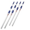 A Picture of product 512-101 Telescopic Handle.  3 Sections.  6 to 18 Feet.  Fits tapered or threaded fittings.
