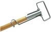 A Picture of product 512-602 Suregrip™ Mop Handle.  60" Wood Handle.  4" wide plated head.