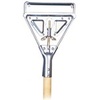 A Picture of product 512-702 Wet Mop Handle.  Janitor Quick Change.  1-1/8" x 60" Wood Handle.  For use with narrow band mop heads.