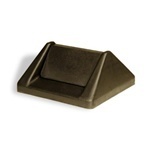 Swingline™ Swing Top Lid.  Beige Color.  7-7/8" x 16-1/2" x 16-1/2".  Fits 25 and 32 Receptacles.