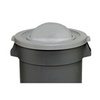 A Picture of product 562-160 Huskee™ Tip Top Lid.  22-1/2" Diameter x 3".  Gray Color.  Fits Round Huskee™ 32 Gallon Receptacles.