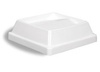 A Picture of product 562-194 Swingline™ Tip Top Lid.  Beige Color.  5-1/4" x 16-1/2" x 16-1/2".  Fits 25 and 32 Receptacles.