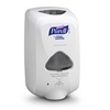 A Picture of product 670-754 PURELL® TFX™ Touch-Free Dispenser for PURELL® Hand Sanitizer. 1,200 mL. 10.58 X 4.09 X 6.0 in. Dove Gray. 12 dispensers/case.