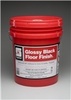 A Picture of product 682-220 Glossy Black Floor Finish.  Metal interlock formula with predispersed pigment produces a brilliant, super gloss black finish surface.  5 Gallons.