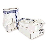 Can Liner.  40" x 46".  40 - 45 Gallon.  0.70 Mil.  Clear. Individually Folded in Dispenser Box.