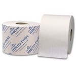 Envision® Micro-Twin 2-Ply High Capacity Bathroom Tissue.  3.9" x 4.05".  1,000 Sheets/Roll.