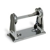 A Picture of product 888-099 Classic Roll Tissue Holder.  Chrome Finish.  2-3/4" x 6" x 4-1/4".  1 Roll Capacity.