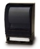 A Picture of product 892-402 Silhouette® Universal-Use Roll Towel Dispenser.  10 5/8 X 15 3/4 X 8 3/4 in. Translucent Black.