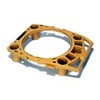 A Picture of product 968-094 BRUTE® Rim Caddy for 2643 Containers. Yellow Color.