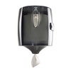 A Picture of product 892-310 GP Georgia-Pacific Centerpull Towel and Wiper Dispenser. Translucent Smoke.