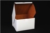 A Picture of product 969-304 Bakery Box.  8" x 8" x 5".  White Color.