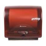 goRag® Automatic Wiper Dispenser.  Crimson Color.