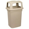 A Picture of product 970-172 Colossus® Receptacle with 2 Doors.  45 Gallon.  Beige Color.