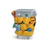 A Picture of product 970-448 BRUTE® Caddy Bag for 2632, 2643 Containers.  12 Pockets.  Yellow Color.