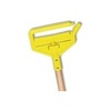 A Picture of product RCP-H116 Rubbermaid® Commercial Invader® Side-Gate Wet-Mop Handle, 1 dia x 60, Natural Wood Handle