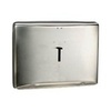 A Picture of product 971-178 REFLECTIONS* Toilet Seat Cover Dispenser.  16.6" x 12.3" x 2.5".  Stainless Steel.