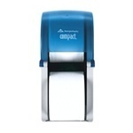 Compact® Vertical Double Roll Coreless Tissue Dispenser.  Splash Blue.