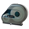 A Picture of product 971-397 GP Jumbo Jr. Bathroom Tissue Dispenser with Stub Roll Feature & Mandrel.  Translucent Smoke.