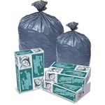 Can Liner.  40" x 46".  40 - 45 Gallon.  Gray.