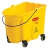 A Picture of product RCP-757088YEL Rubbermaid® Commercial WaveBrake® Bucket, 8.75gal, Yellow
