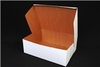 A Picture of product 974-242 SCT® Non-Window Bakery Boxes for 1/4 Sheet Cakes. 14-1/2 X 10-1/2 X 5 in. White. 100/case.