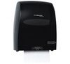 A Picture of product 974-250 SANITOUCH Hard Roll Towel Dispenser. 12.63 X 16.13 X 10.2 in. Smoke color.
