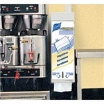 MEGA CARTRIDGE Napkin System Dispenser.  22.625" x 8" x 5.75".  Gray Color.  Holds 1 MAGACARTRIDGE Napkin Refill.