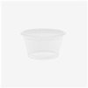 A Picture of product 974-916 Conex® Complements Polypropylene Portion Cups. 0.75 oz. Clear. 125 Cups/Sleeve, 2500/Case.