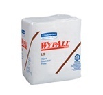 WYPALL* L20 Wipers.  1/4 Fold.  12.5" x 13" Wiper.  White Color.  68 Wipers/Poly Package.