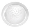 A Picture of product 241-521 Savvi Serve Plates.  7" Plate.  Clear Color.  20 Plates/Bag.