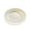 A Picture of product 241-624 Flairware Dinnerware.  6.5" Dessert Plate.  Black Color, 180/Case