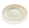 A Picture of product 241-625 Flairware Dinnerware.  7.5" Salad Plate.  Clear Color.