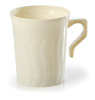 A Picture of product 969-439 Flairware Coffee Mug. 8 oz. Clear. 8 cups/bag, 36 bags/carton.