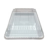 A Picture of product 969-668 Flairware Serving Tray Dome Lids. 9 X 13 in. Clear. 48 lids/case.