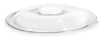 Super Bowl Lid.  24 oz. PET Dome lid for Salad Bowl.  Clear Color.