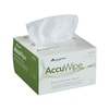 A Picture of product 871-116 AccuWipe® Recycled 1-Ply Delicate Task Wiper.  4.5" x 8.25" Wiper.  White Color.  280 Wipers/Box.