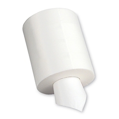 Brawny Industrial® Medium Duty All Purpose Airlaid Light Centerpull Wiper.  9" x 13.25" Wiper.  White Color.  200 Wipers/Roll.