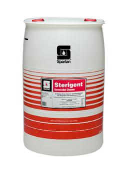 Sterigent® All Purpose Quaternary Disinfectant.  55 Gallon Drum.