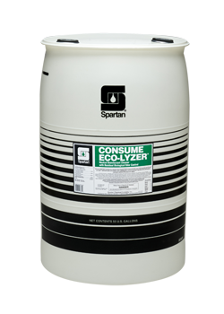 Consume Eco-Lyzer®.  Neutral Disinfectant Cleaner with Residual Biological Odor Control.  55 Gallon Drum.