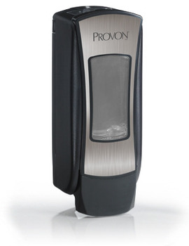 PROVON® ADX-12™ Push-Style Dispenser for PROVON® Foam Soap. 1250 mL. 3.97 X 11.86 X 4.64 in. Chrome.