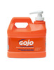 A Picture of product 968-849 GOJO® NATURAL* ORANGE™ Smooth Hand Cleaner. 1/2 Gallon Size, 2 Gallons/Case.