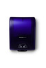 A Picture of product 967-206 OptiServ® Hands Free Roll Towel Dispenser. 12 1/8 X 16 13/16 X 9 13/16 in. Translucent Blue.