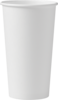 A Picture of product 100-257 Single Sided Poly Paper Hot Cup.  20 oz.  White Color.  40 Cups/Sleeve, 600 Cups/Case.