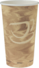 A Picture of product 100-258 Single Sided Poly Paper Hot Cup. 20 oz. Mistique® Design. Use Lids LB316, TPLUS, TPLUSB, TLB316, TLP316. 40 Cups/Sleeve.