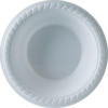A Picture of product 969-720 BOWL 12OZ PLASTIC WHITE.