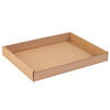 A Picture of product 967-060 Kraft Corrugated Trays. 15" x 12" x 1-3/4", 50/Bundle