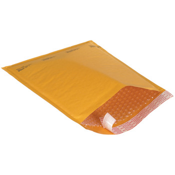 Self-Seal Bubble Mailers, Size #0, 6" x 10" Kraft (Freight Saver Pack), 150/Case