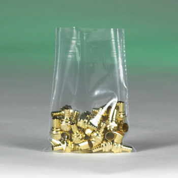 Flat Poly Bags.  16" x 20".  2.00 Mil.  Clear Color.