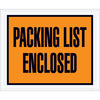 A Picture of product 969-287 Packing List Envelope. 4-1/2" x 5-1/2". Orange Color.